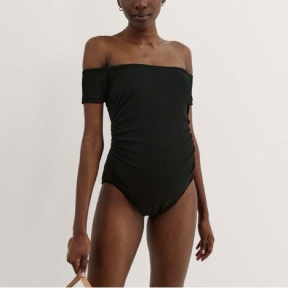 HATCH The Daria Off-the-Shoulder One Piece